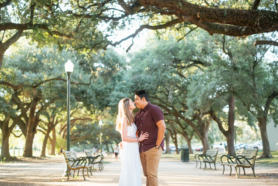 Marvin Taylor Exercise Trail Engagement Session Houston Texas