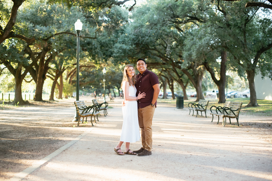 Marvin Taylor Exercise Trail Engagement Session Houston Texas