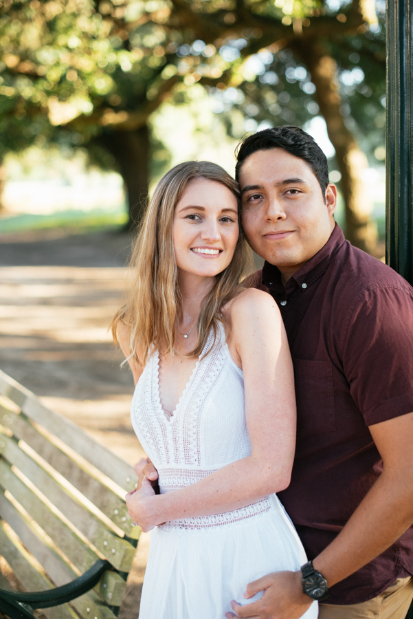 Marvin Taylor Exercise Trail Engagement Session Houston Texas