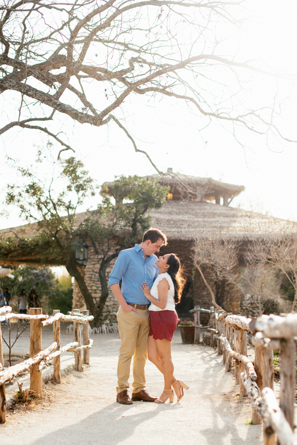 Japanese Tea Garden San Antonio Engagement Photographer