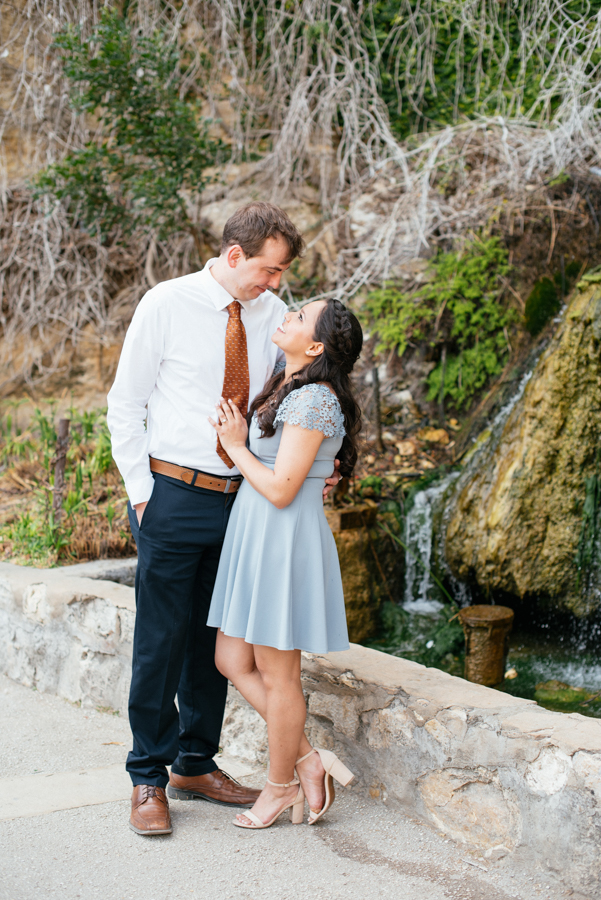 Japanese Tea Garden San Antonio Engagement Photographer