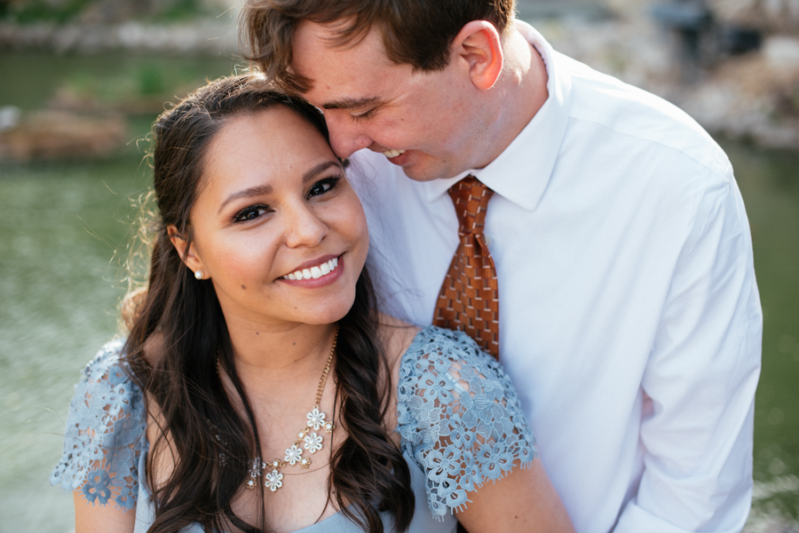 Japanese Tea Garden San Antonio Engagement Photographer