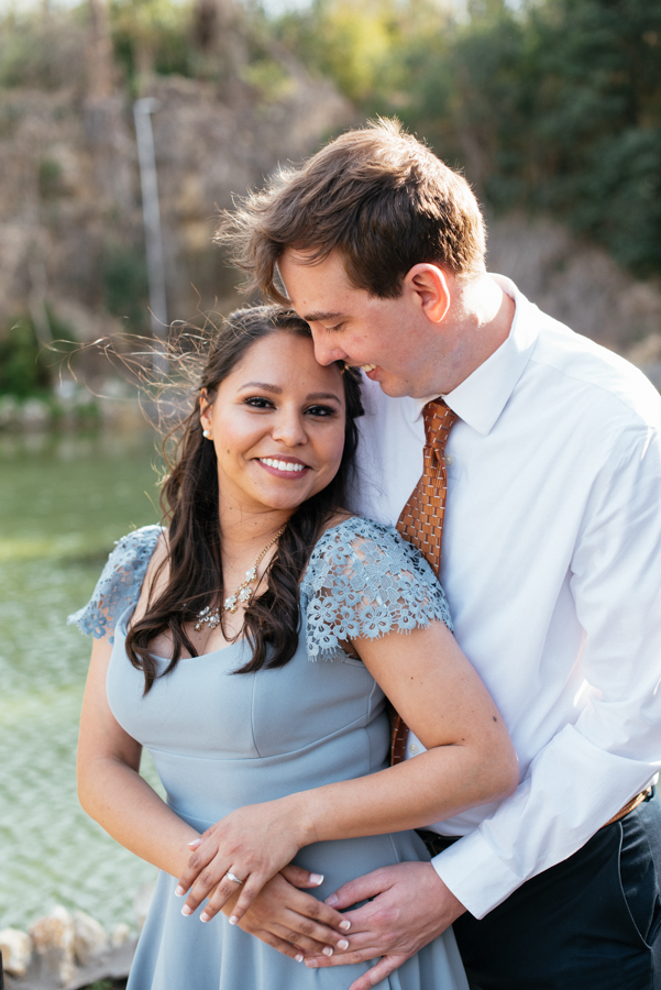 Japanese Tea Garden San Antonio Engagement Photographer