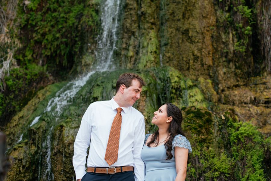 Japanese Tea Garden San Antonio Engagement Photographer