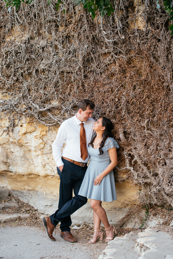 Japanese Tea Garden San Antonio Engagement Photographer