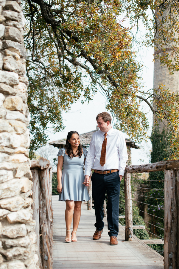 Japanese Tea Garden San Antonio Engagement Photographer