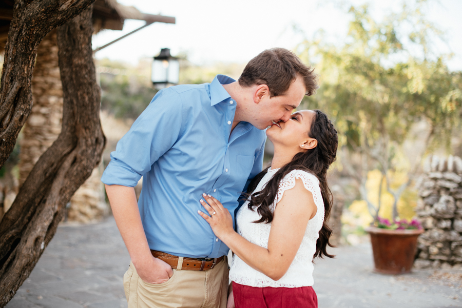 Japanese Tea Garden San Antonio Engagement Photographer